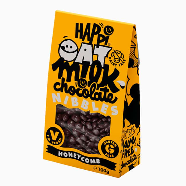 Happi Oat M!lk covered Honeycomb Nibbles 100g