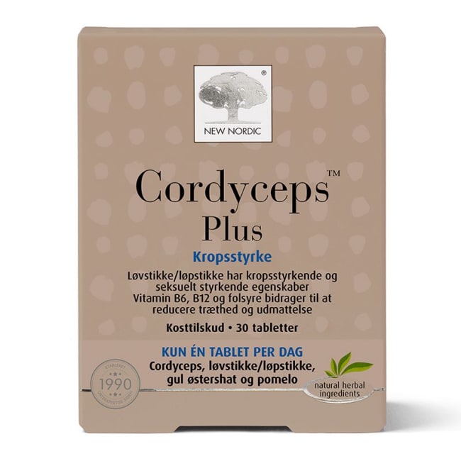 Cordyceps™ Plus 30 tabletter