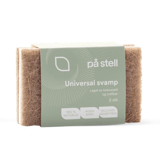 Universal svamp 2pk cellulose/kokos