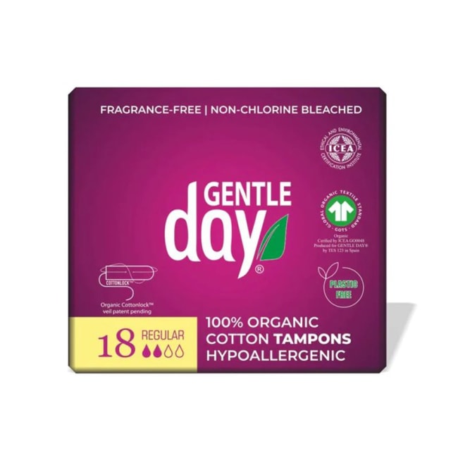 Gentle Day Tamponger Regular økologisk 18stk