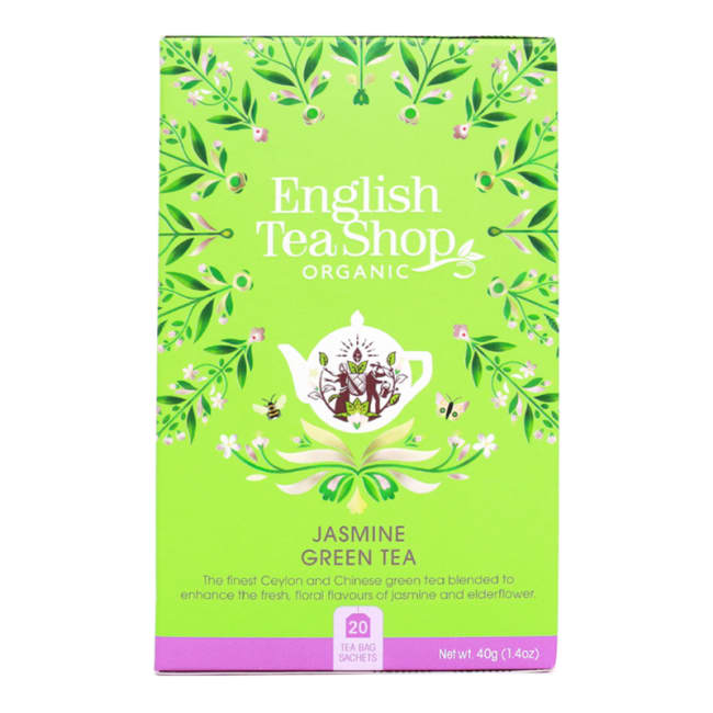 Jasmine Green Tea økologisk 20 teposer