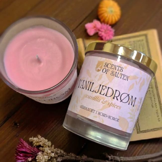 Duftlys Vaniljedrøm 200g