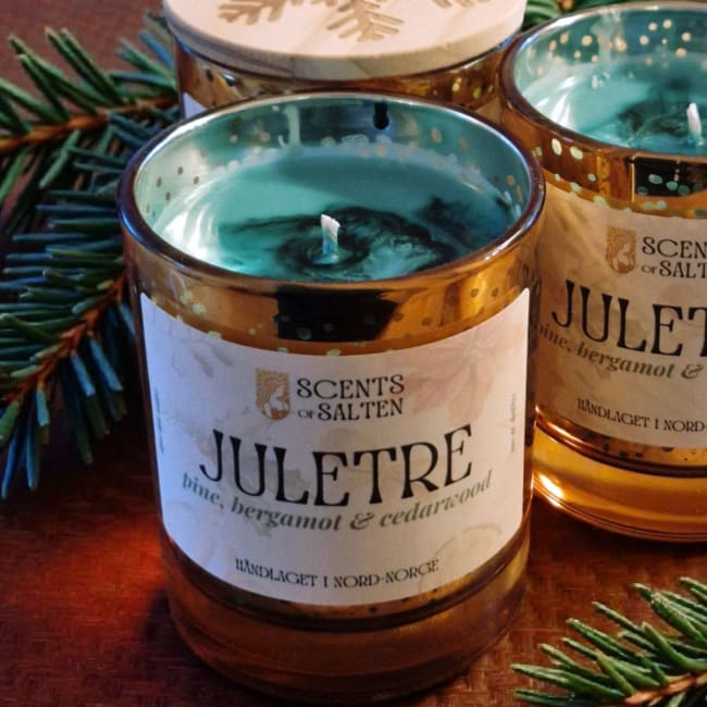 Duftlys Juletre 200g