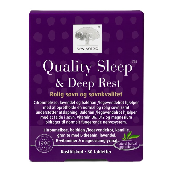Quality Sleep™ & Deep Rest 60 tabletter