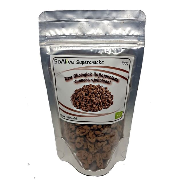 Økologisk gojisjokolade 100g
