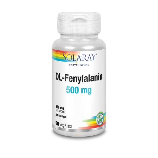 DL Fenylalanin 500mg 60 Kapsler