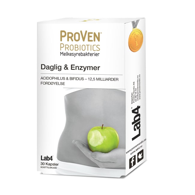 ProVen Daglig & Enzymer 30 Kapsler