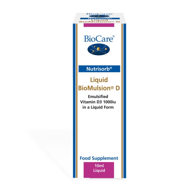 D-Vitamin BioMulsion® Nutrisorb® 10ml Dråper