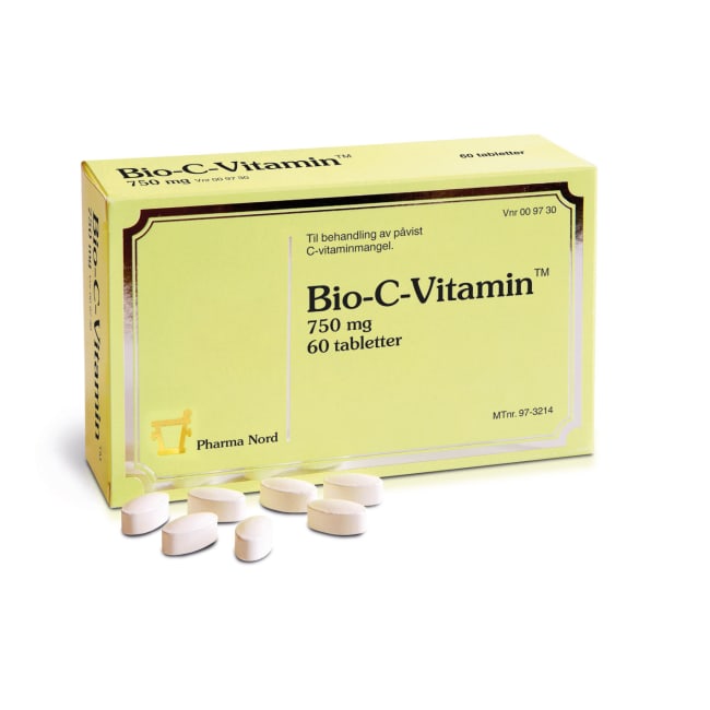 Bio-C-Vitamin 750mg 60 Tabletter