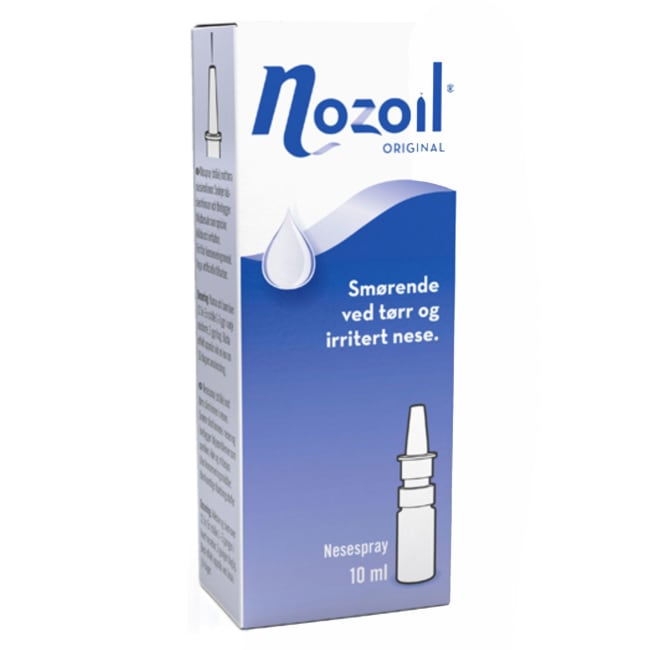 Nozoil Original Nesespray med sesamolje 10ml Olje