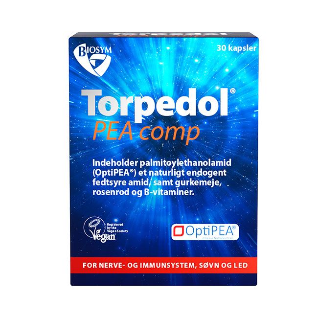 Torpedol, PEA Comp 30 Vegkapsler