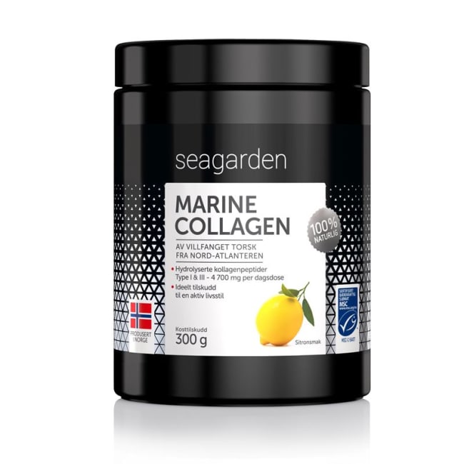 Marine Collagen,  Sitron 300g Pulver