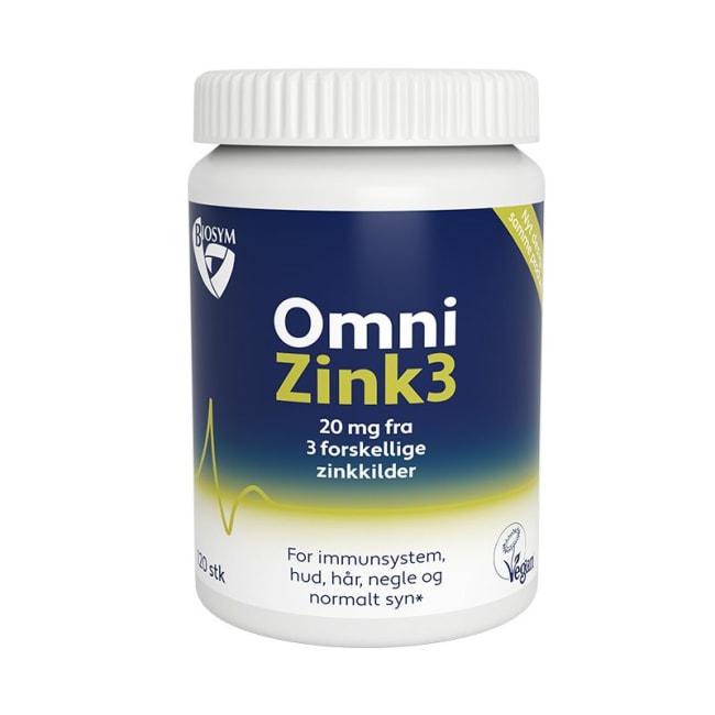 Omni Zink 3 120 Tabletter