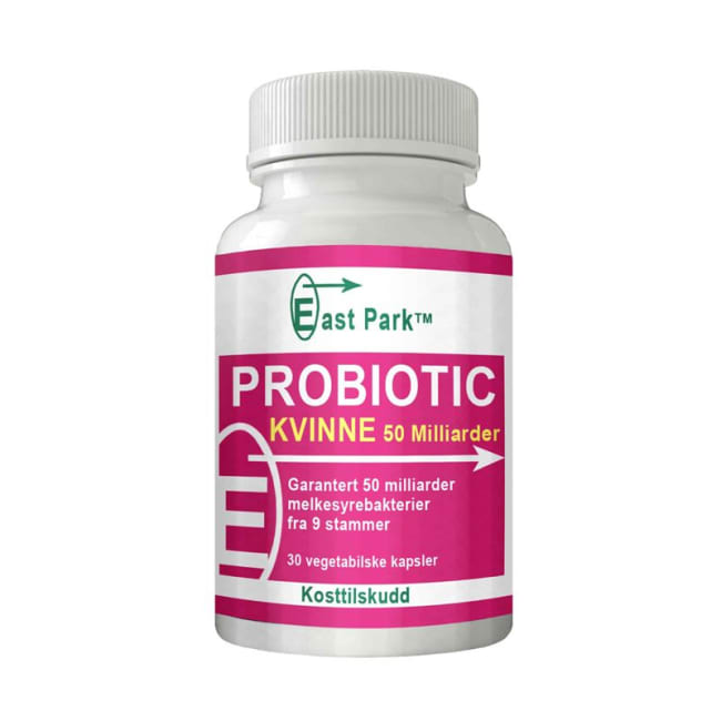 Probiotic Kvinne, 50 milliarder 30 Vegkapsler