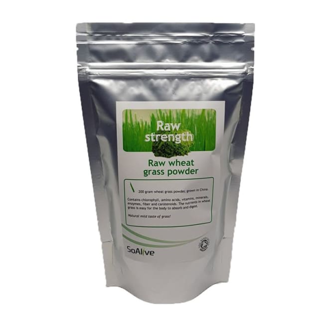 OUTLETVARE: Hvetegress Økologisk 200g Pulver