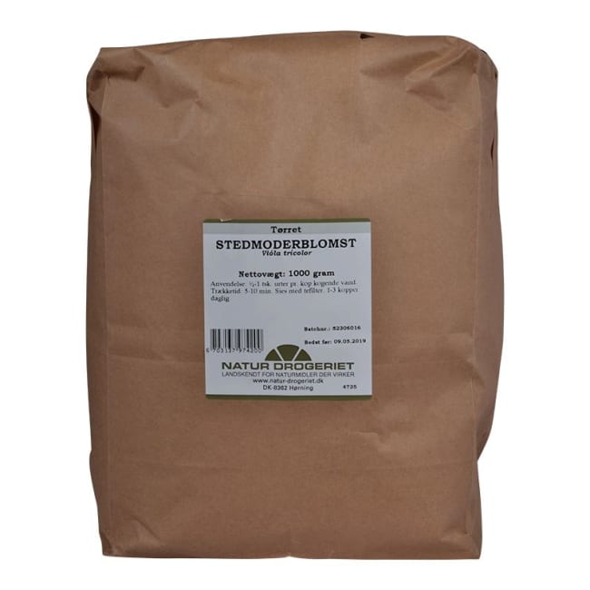 Stemorsblomst (Viola Tricolor) 1000g tørket Urt