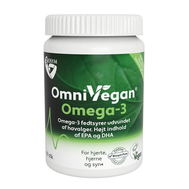 Omnivegan Omega-3, 60 Vegkapsler