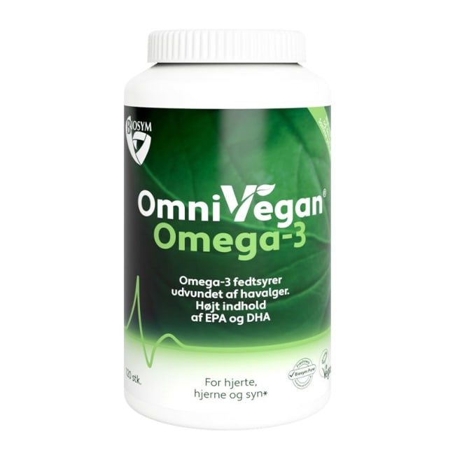Omnivegan Omega-3, 120 Vegkapsler