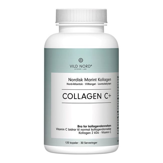 Vild Nord Marine Collagen C+ 120 kapsler