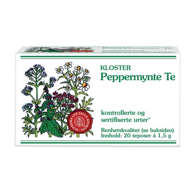 Peppermynte te 20 poser à 2g