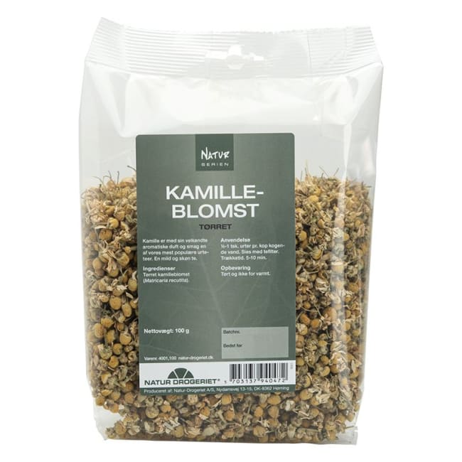 Kamilleblomst (Matricaria chamomilla) 100g Tørket urt