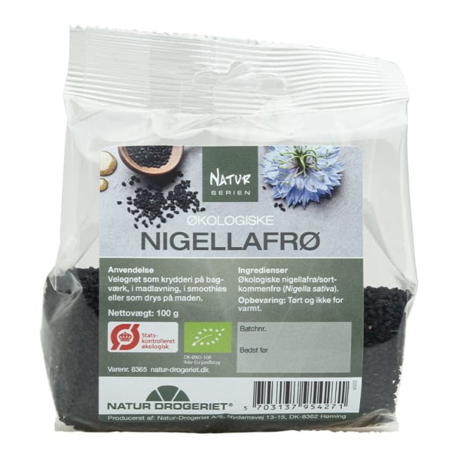 Nigellafrø, Svartfrø  økologisk 100g