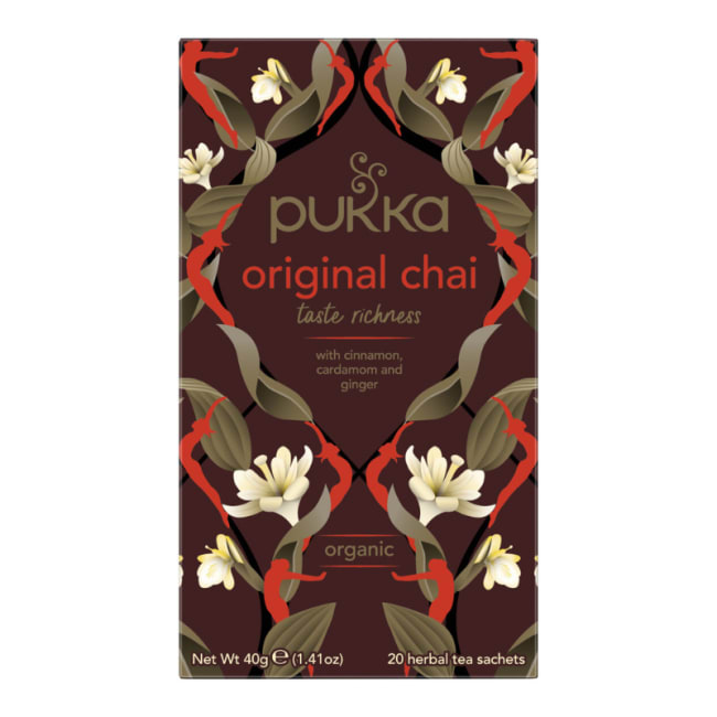Pukka Original Chai (sort te) økologisk 20 teposer
