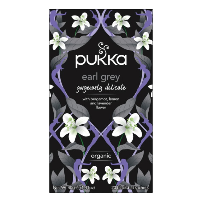 Pukka Earl grey (sort te) økologisk 20 teposer