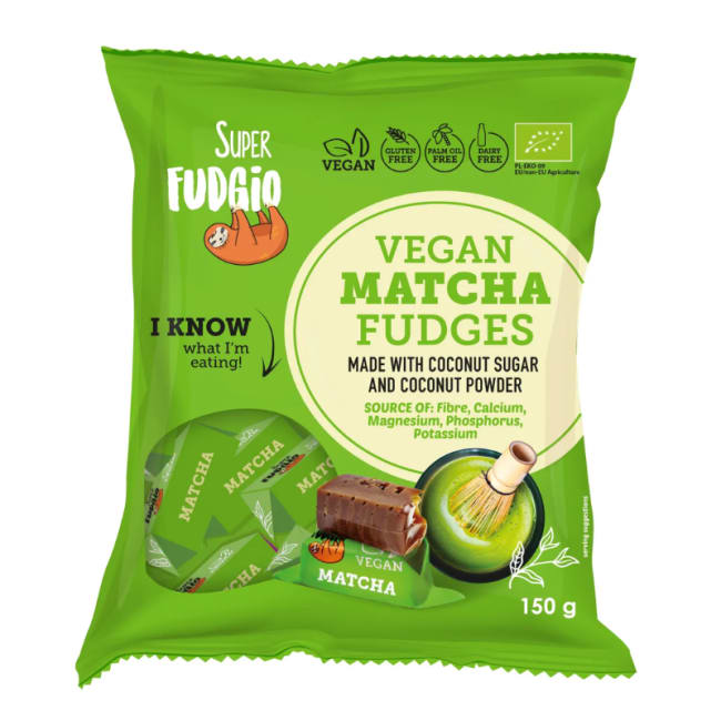 Super Fudgio Matcha Karameller økologiske 150g