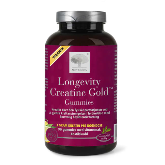 Longevity Creatine Gold™ Gummies 90 stk