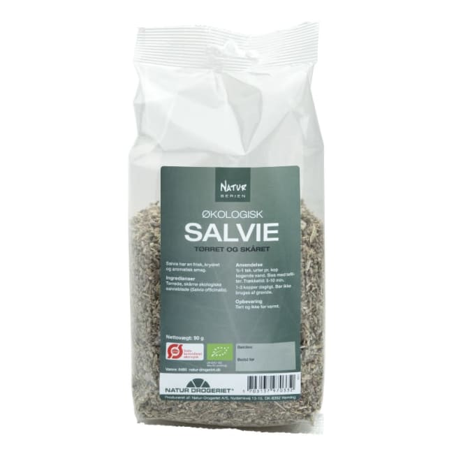 Salvie (Salvia officinalis), økologisk 90g Tørket urt