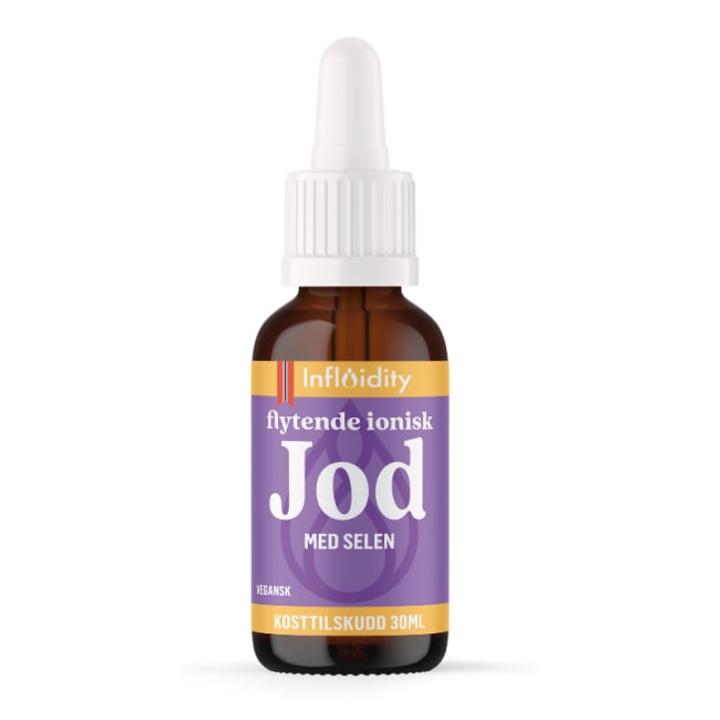 Influidity Flytende Ionisk Jod med Selen 30ml