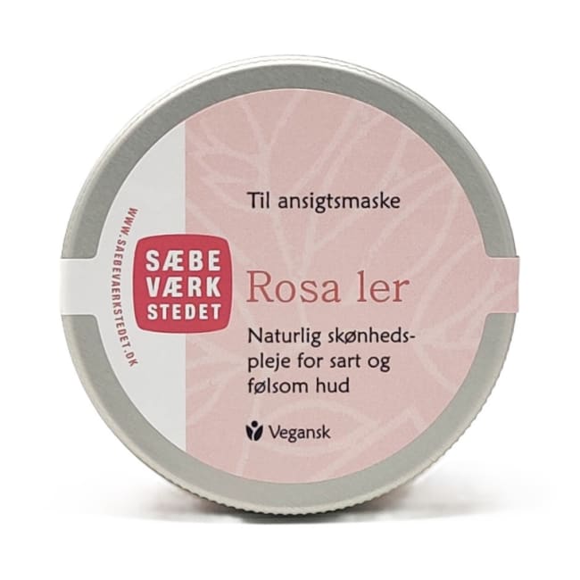 Rosa leire til ansikt, sensitiv hud 50g