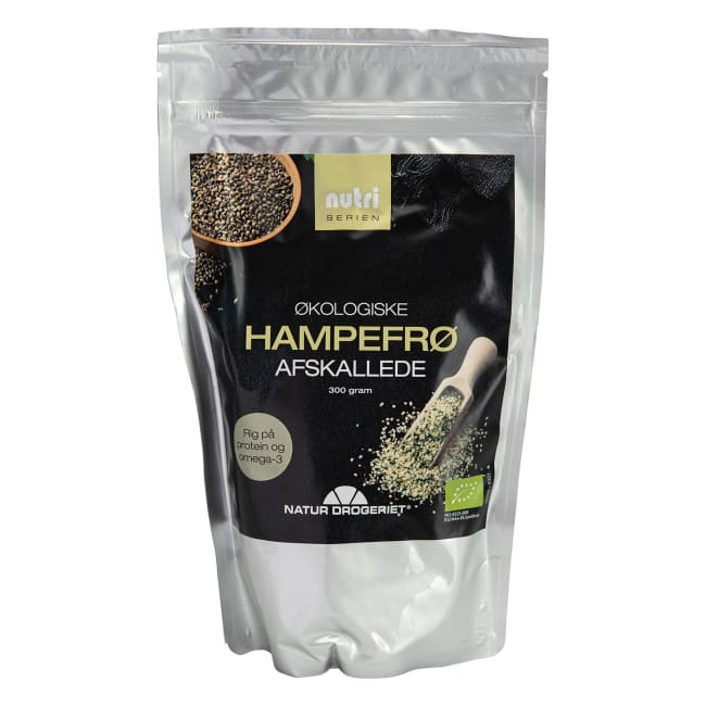 Hampefrø avskallede, økologiske 300g