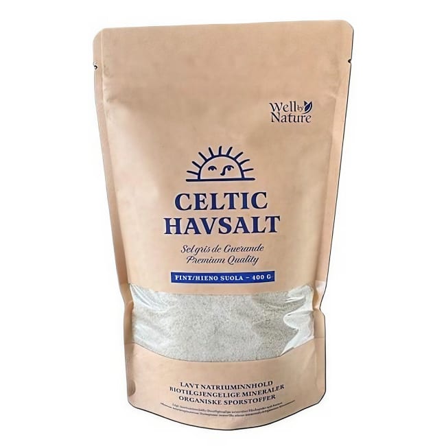 Well by Nature Celtic Sea Salt fint 400g