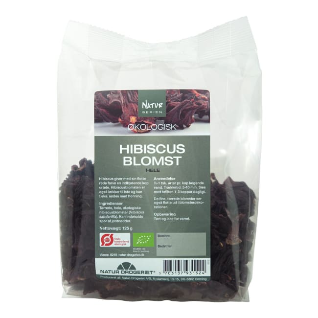 Hibiscusblomst (Sabdariffa) øko 125g