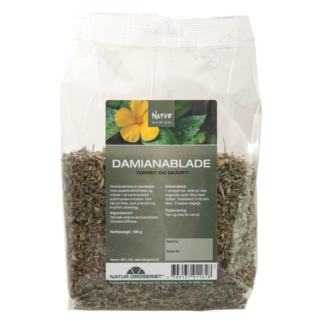 Damiana (Turnera diffusa) 100g Urt
