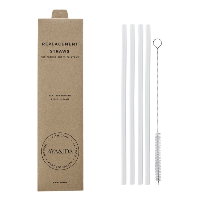 AYA&IDA Ekstra sugerør m/rensebørste