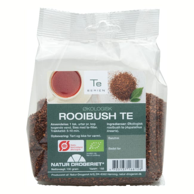Rooibush Te, Økologisk 100g Urt