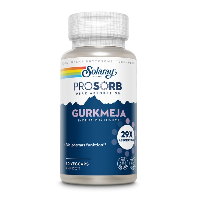 Solaray Prosorb Gurkemeie 30 kapsler
