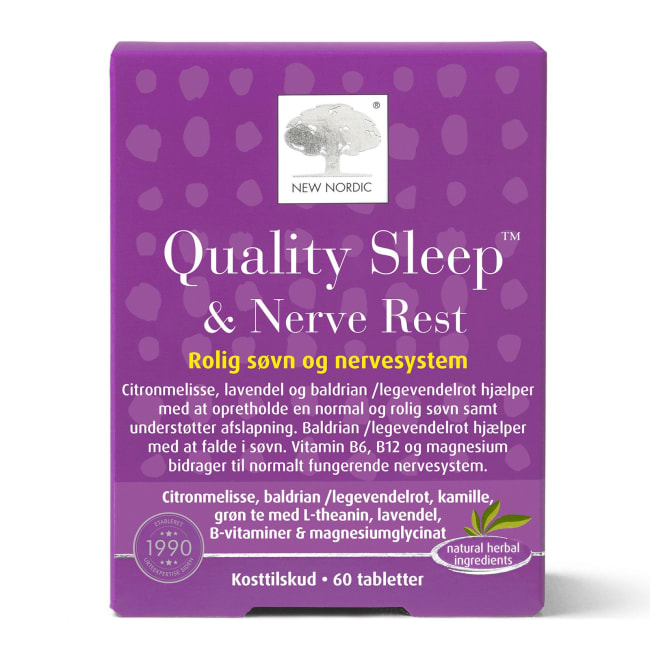 Quality Sleep™ & Nerve Rest 60 tabletter