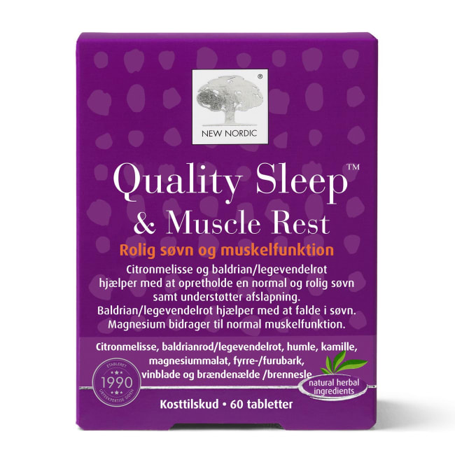 Quality Sleep™ & Muscle Rest 60 tabletter