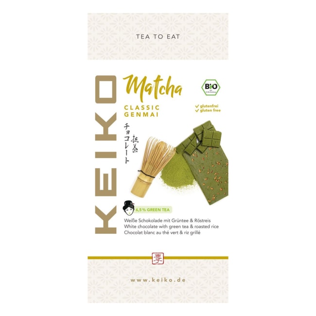 KEIKO Matcha hvit sjokolade økologisk 70g