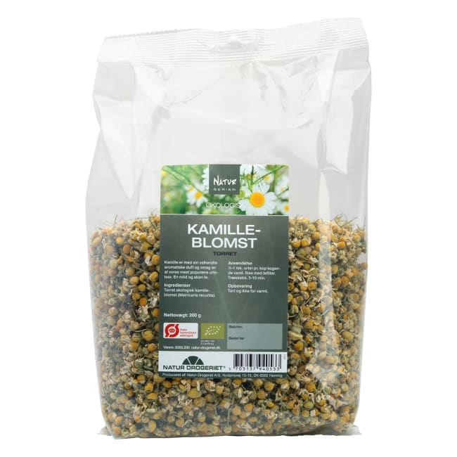 Kamilleblomst (Matricaria chamomilla) 200g ØKOLOGISK Urt