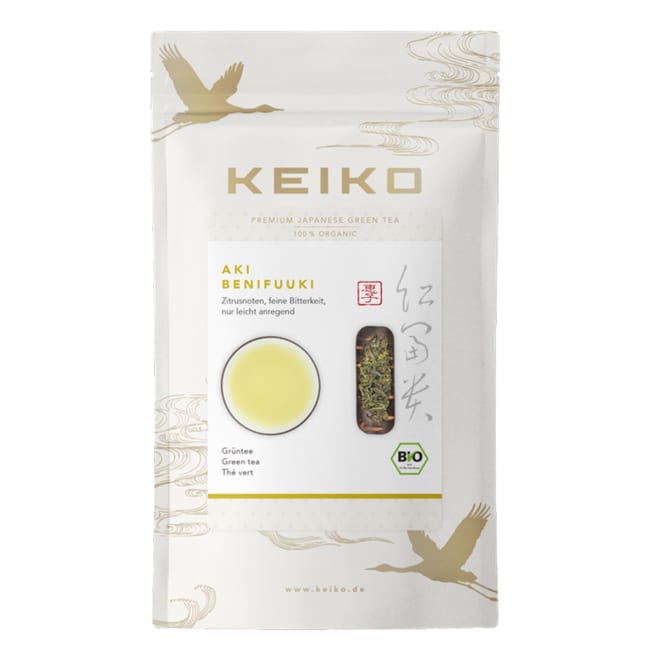 KEIKO Aki Benifuuki grønn te økologisk 50g