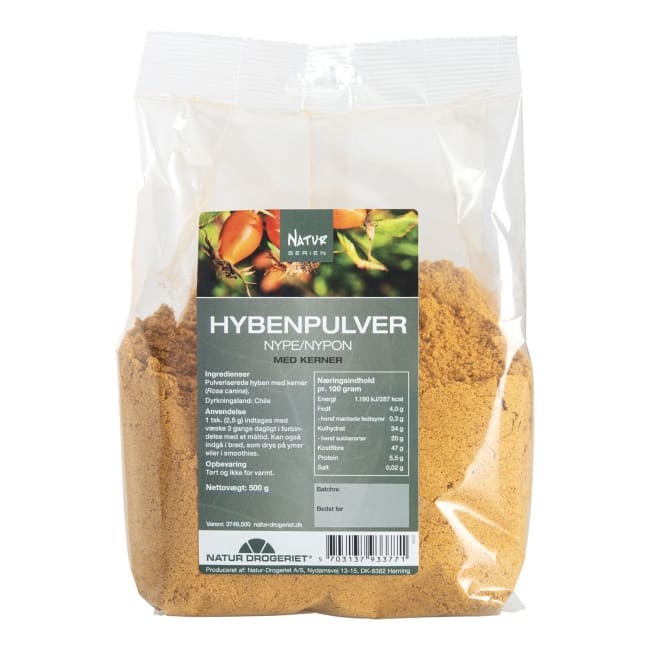 Nypepulver (Hyben - Rosa canina) 500g