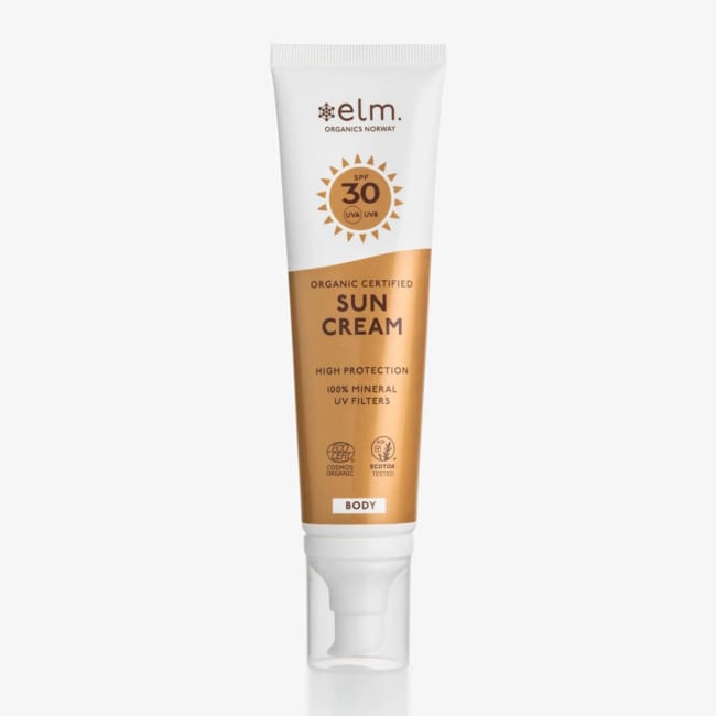 Elm Organics Sun Cream SPF30 Face & Body 100ml