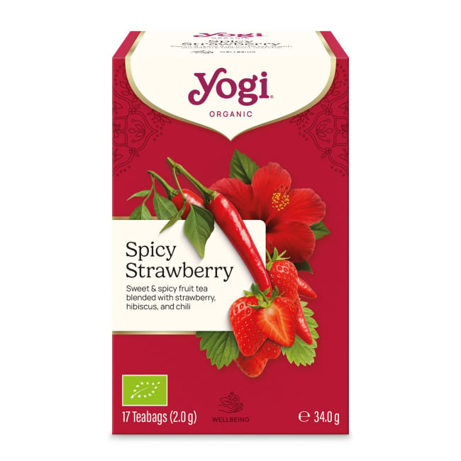 Yogi Tea Spicy Strawberry økologisk 17 teposer