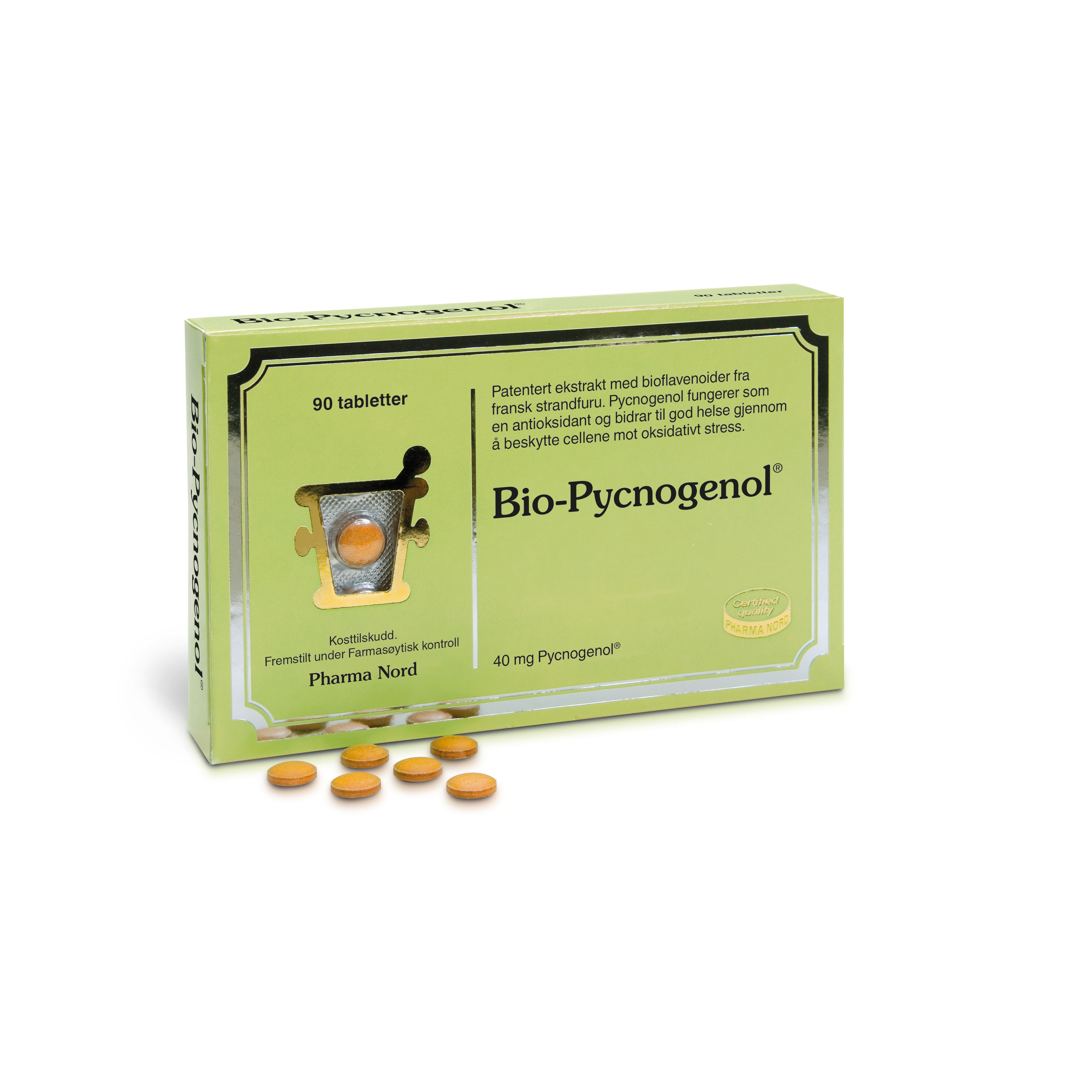 BioPycnogenol 90 Tabletter
