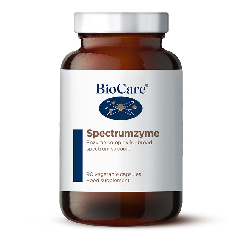 Spectrumzyme fordøyelsesenzymmer kosttilskudd fra Biocare
